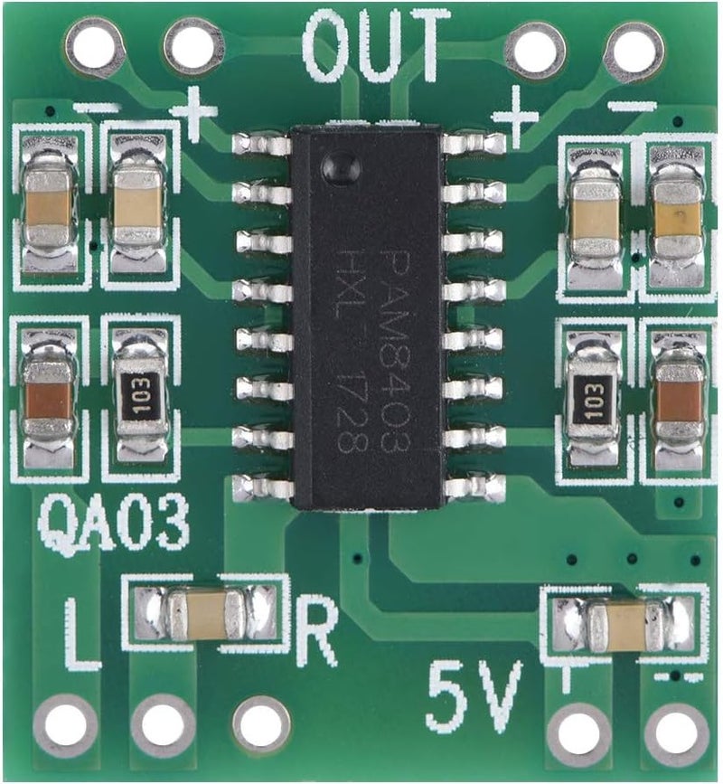 لوحة مكبر الصوت الرقمي من الفئة D 4x4x1 6st 3W 3W وحدة 2 5V إلى 5 5V - Image 1